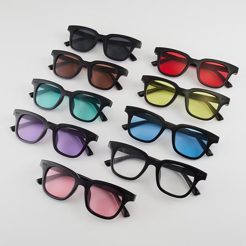 Kacamata Hitam Wanita Pria Optik Anti Sunglass Dengan Fashion Glasses Eyewear Kacamata Hitam Wanita Pria Optik Anti Sunglass Dengan Fashion Glasses Eyewear