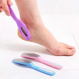 2in1 Sikat Amplas Kaki Penghilang Kapalan 2 Sisi Penghalus Tumit Kaki Kasar & Kikir Kuku Rubbing Foot