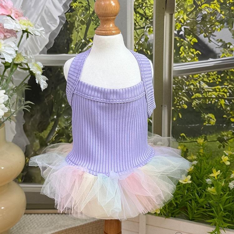 Váy Bale Công Chúa Bung Xòe Thời Trang Quần Áo Thú Cưng Thiết Kế Cao Cấp Mùa Hè Hiha Pets.