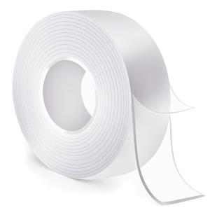 cinta nano tape-Cinta de Doble Cara de Alta Resistencia , Cinta Adhesiva de Doble Cara Nano, Cinta de Montaje Transparente/Tiras Adhesivas Transparentes para Colgar Cuadros.