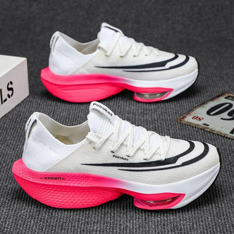 Kasut Larian, Zoom Generasi Kedua, Plat Karbon Marathon, Jaringan Lumba Kusyen Udara, Penyerapan Kejutan, Untuk Lelaki dan Wanita, Kasut Larian Sukan Regangan kasutsampan original Outdoor .kasut sukan sportShoes Sneakers. Alpha Ply