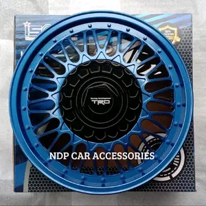DOP RODA / WHEELDOP TUTUP VELG MOBIL RING 13 DAN RING 14 DOP RODA TYPE CL HITAM - BIRU WILDOP DOP VELG COVER VELG TUTUP VELG RODA DOP VELG MOBIL WHEEL DOP UNIVERSAL Car