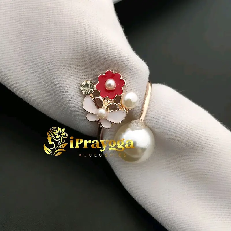Ring Jilbab / Ring Simple / Ring Sorong / Ring Kerudung / Bros Cincin / Bros Aksesoris Fashion Wanita Muslim 3