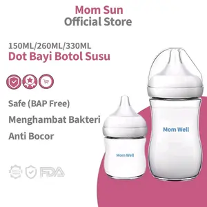 Botol susu bayi 125ml yang baru lahir