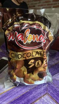 Product Review of COD Soes Coklat Cokelat/strawberry/ 500g/1kg /Update kemasan terbaru / merek baru/Malona/ mix rasa/halal Kue Sus Kering Isi soes coklat lumer 1 kgr Enak Murah （Cemilan keluarga, cocok untuk dewasa dan anak-anak） Chocolate Food Makanan Snack Manis from a** 0