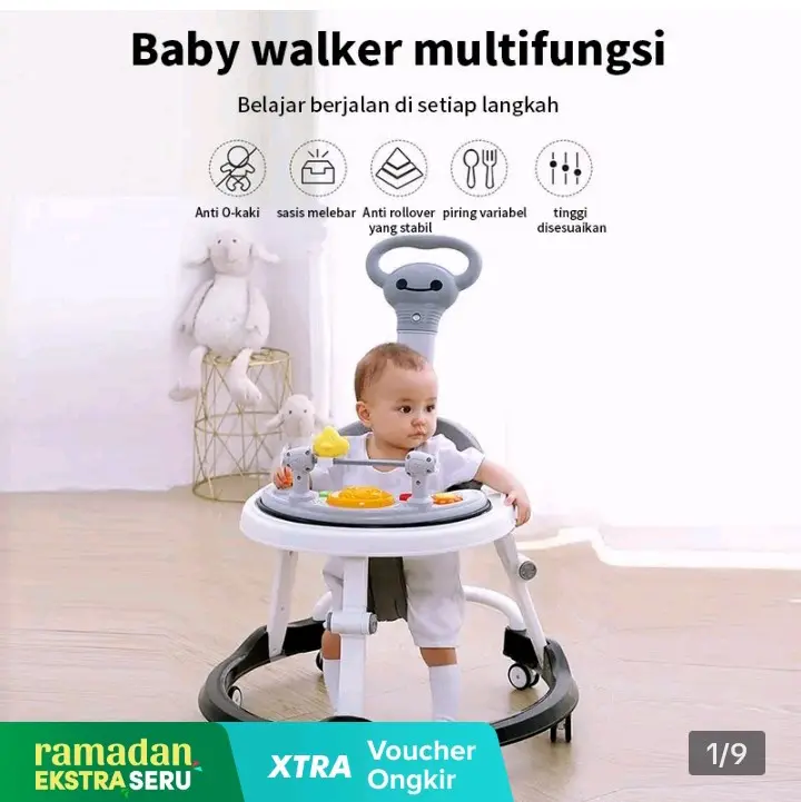 pakaian, kursi, baby walker, stoller, gamis