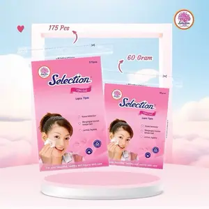 KAPAS TIPIS WAJAH SELECTION 60 pcs & 175 pcs