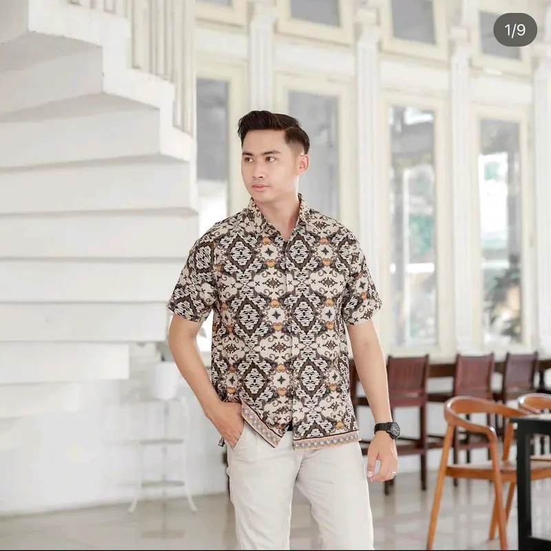 BATIK COWOK DEWASA PREMIUM KATUN MOTIF MODERN DAN HALUS 3