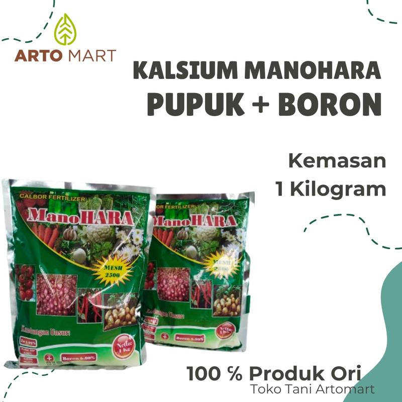 KALSIUM MANOHARA 1 KG KEMASAN PABRIK KALSIUM BORON Bunga Tanaman 1