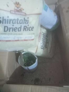 Product Review of Mr Squirrel Dry / Dried Shirataki Rice 500g 1kg No-cooK 0 Fat Portable Pack 100g Keto/Low Carb Approved (Rice Alternative) Konjac Rice from M**7 1