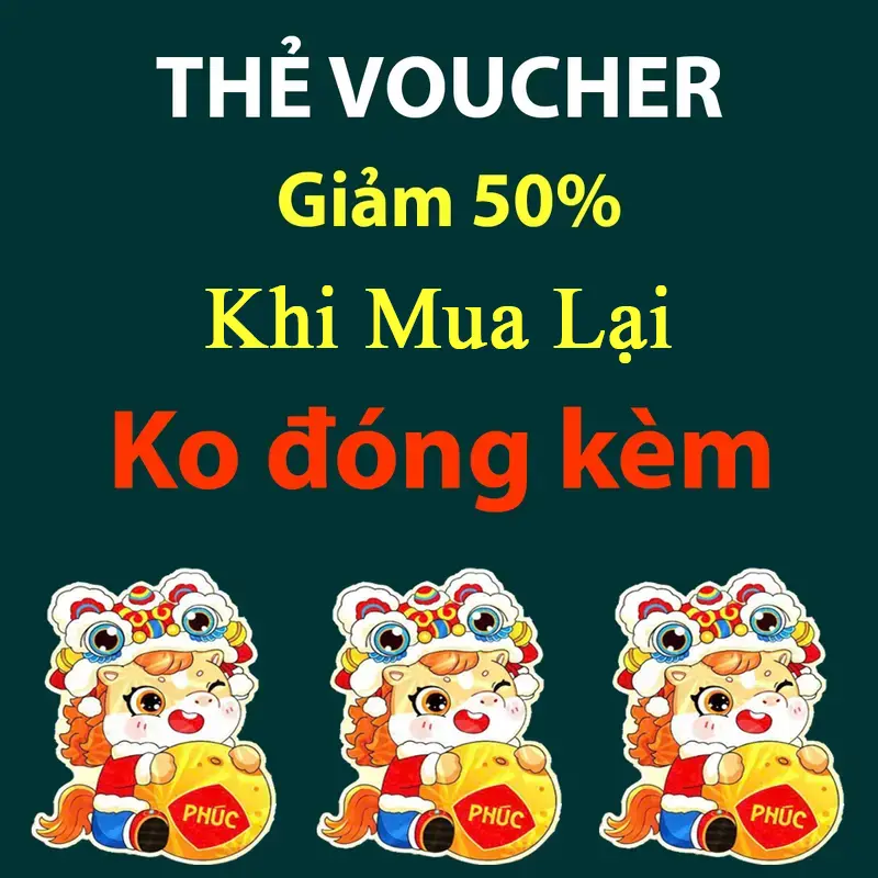 [ KHÔNG ĐÓNG KÈM ] Thẻ Voucher Tự Động Khi Mua Hàng