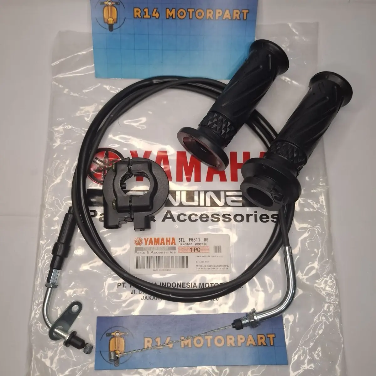 PAKET KABEL GAS 5TL MIO LAMA MIO SPORTY MIO SMALE MIO SOL KARBU VINO KARBU