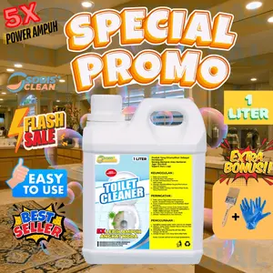 Toilet cleaner 1 Ltr / pembersih serbaguna / cairan pembersih toilet/wc/closet/keran/wastafel