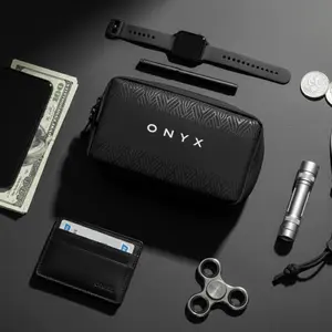 LEVRA ONYX Clutchbag & Handbag Pria Waterproof Material Polyfilament Premium Tahan Air dengan Tali Nylon Import dan Zipper YKK Tas Selempang Fungsional dan Kuat
