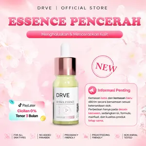 Drve Retinol Essence 4 anti penuaan , anti kerutan mengandung Niacinamide untuk mencerahkan wajah