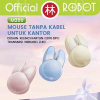 Gambar Robot M380 Wireless Mouse Silent Click Rabbit Kelinci 2.4Ghz 1200DPI - Merah Muda dari Liem Group Kota Administrasi Jakarta Barat 1 Tokopedia