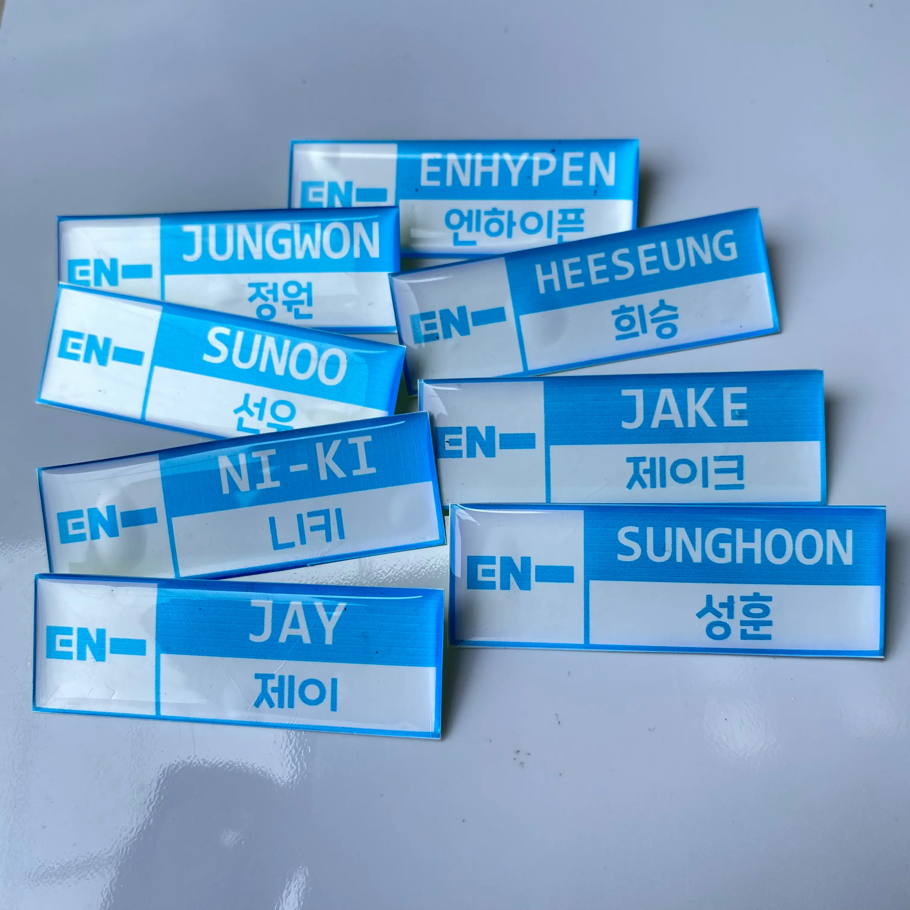 PIN ENHYPEN NAME TAG BROS ENHYPEN kpop