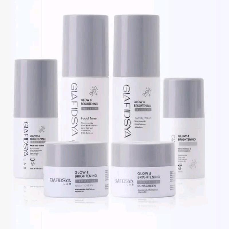 1 PAKET GLAFIDSYA BOOSTER GLOW & BRIGHT GLAFIDSYALAB  ORIGINAL - LANGSUNG KIRIM 0