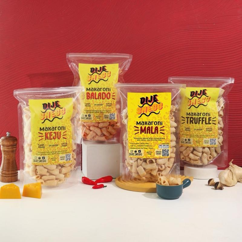￼SNACK MAKARONI KEJU / MALA / BALADO / TRUFFLE DIJE SNEGG CEMILAN 1