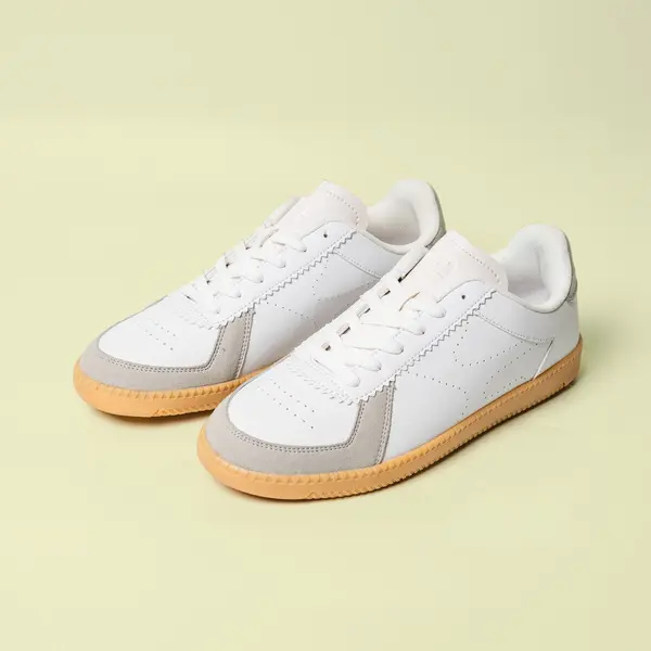 Emba Footwear - Krauts Sepatu Sneakers White Gray Casual Shoes