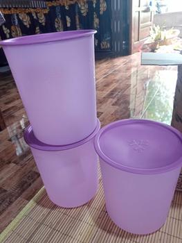 Product Review of [COD] [TERMURAH] MODERNO Toples Kerupuk Toples Lebaran Big Savina 3 in 1 (5 Liter) from T**7 1