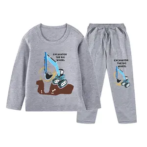 Baju Tidur Anak Gambar Beko Piyama Setelan Panjang Ukuran (S-XXL) 1 Sampai 10 Tahun Katun Lengan Panjang-08