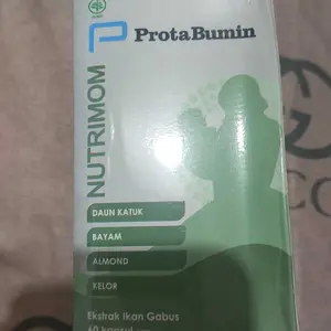 [COD] Protabumin Nutrimom ASI Booster Bantu Pelancar ASI dan Menutrisi Ibu Menyusui BPOM Halal 60 Kapsul [Rekomendasi Dokter dan Bidan Pelancar ASI Ibu Menyusui Bayi Pasca Persalinan]
