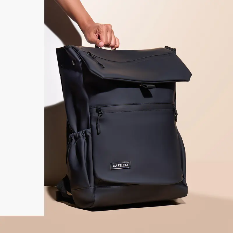 Cartiera Grid Bag Tas Ransel Pria Anti Air Waterproof Backpack Outdoor Traveling Travel Bag 5
