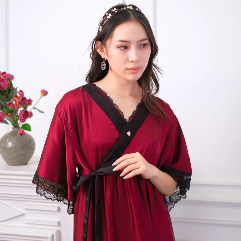 LADYBYDIANA MONALISA KIMONO Dailywear Ala Korea Bahan Silk Premium Busui Friendly Nyaman & Adem 3
