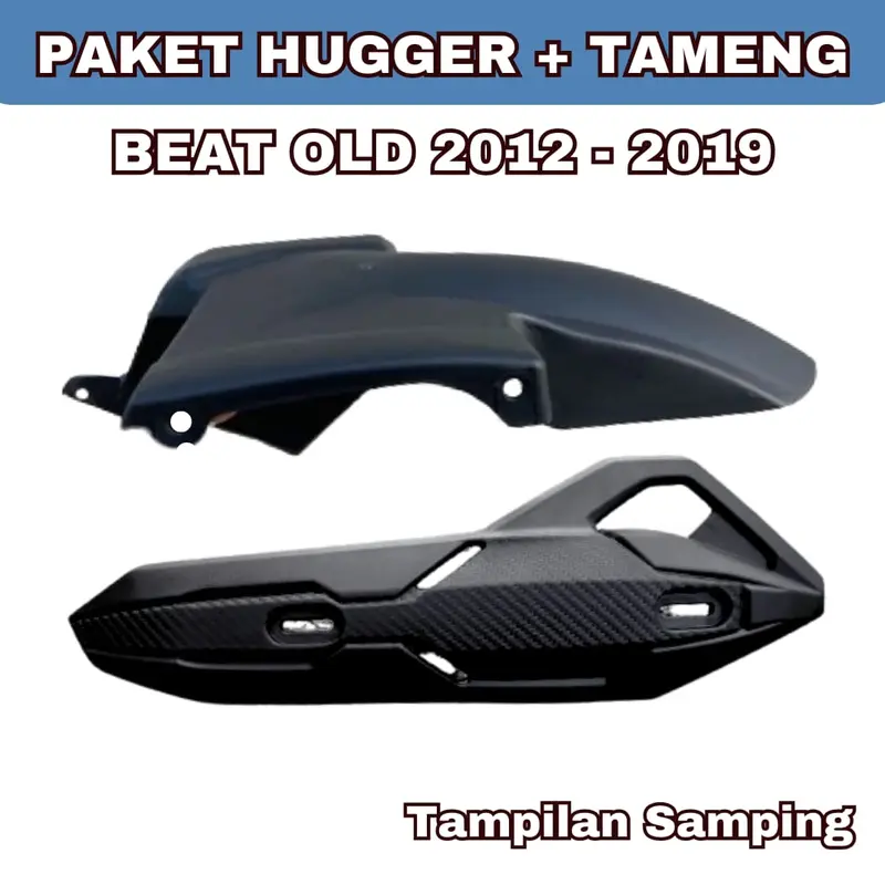 SPAKBOR KOLONG BEAT FI + TAMENG KNALPOT BEAT 2013 - 2019 / PAKET SPAKBOR KOLONG BEAT STREET SPAKBOR KOLONG HONDA BEAT 1