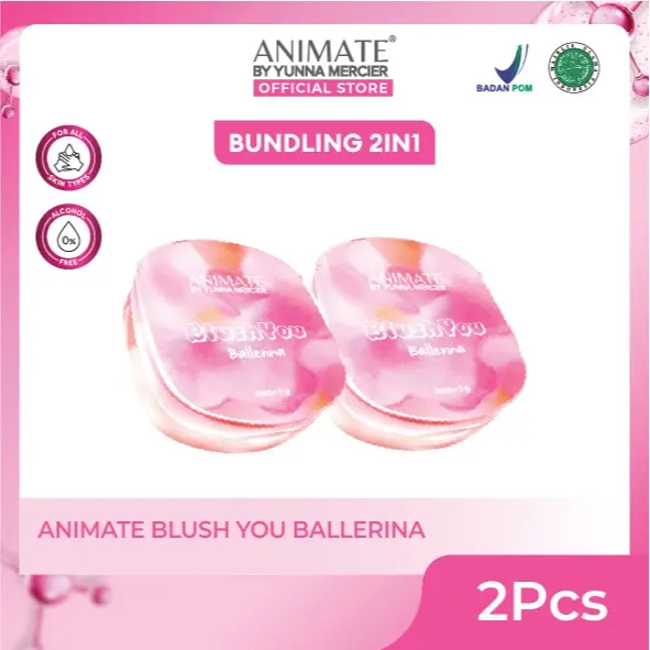 Bundling 2 Pcs Animate Blushyou Ballerina 5 gr