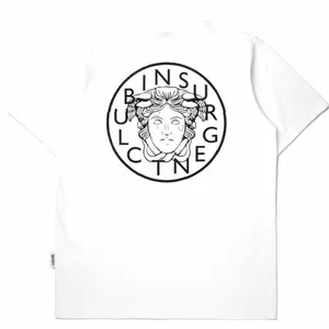 T-Shirt 24S Kaos Distro Unisex Tshirt Kaos Greek White | Best seller