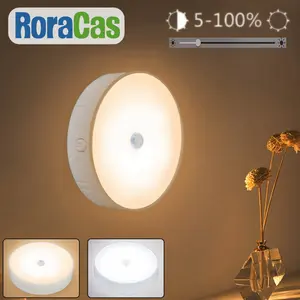 SWA Motion Sensor Light LED Nightlights USB Chargeable Night