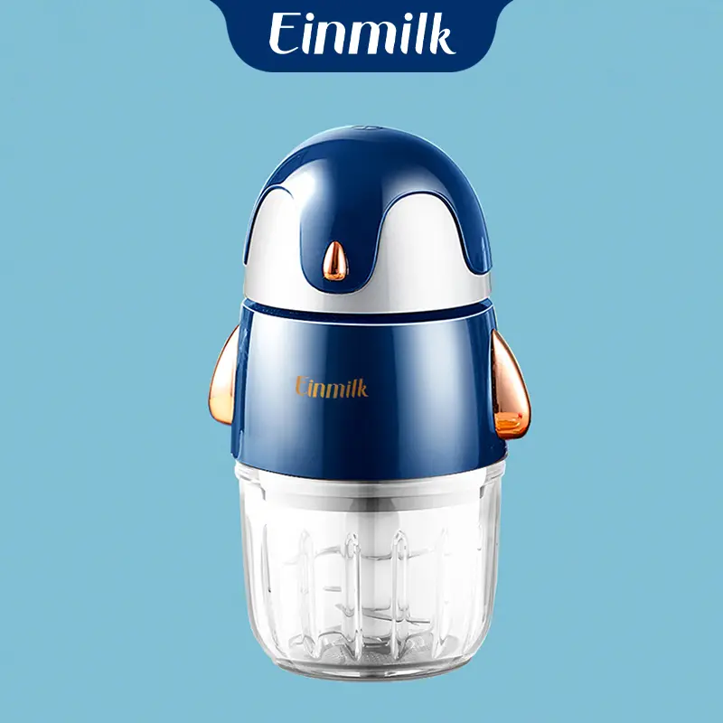 Einmilk Baby Food Blender With 6 Blades and 300ml Container Fit For Baby One Time Food Multi-functional Auxiliary Food Machine
