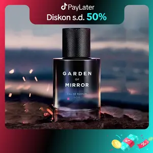 MINISO Garden of Mirror Eau de Perfume 50ml | Parfum Pria Segar dan Tahan Lama Original Parfum Eau De Parfum Parfum Wangi Orange Perfume Bleu 2.0 Biru Noir Hitam Berat