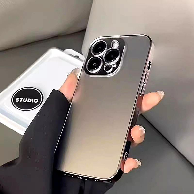 Product Introduction of Electroplating Glass Mobile Case Phone Casing For IPhone 16 15 14 11 13 12 Pro Max Plus Pc Lens Shockproof Cover Shell Protection Plating Phonecase Boy Accessories 54
