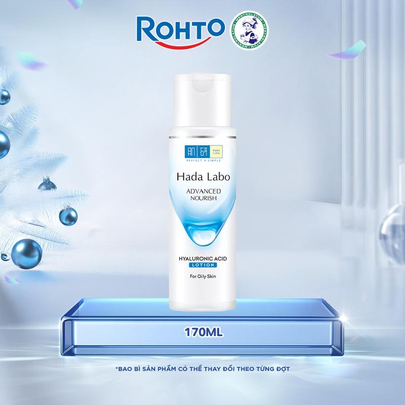  Dung dịch dưỡng ẩm cho da dầu Hada Labo Advanced Nourish Hyaluronic Acid Lotion 170ml 
