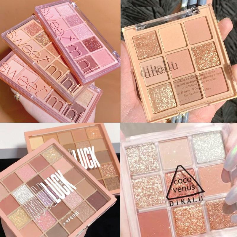 Bảng Phấn Mắt Chuyên Nghiệp Nhiều Màu Sắc Lì Và Lấp Lánh Lâu Trôi Không Thấm Nước Bảng Màu Trang Điểm Mắt Bộ Trang Điểm Mềm Mại Thích Hợp Để Trang Điểm