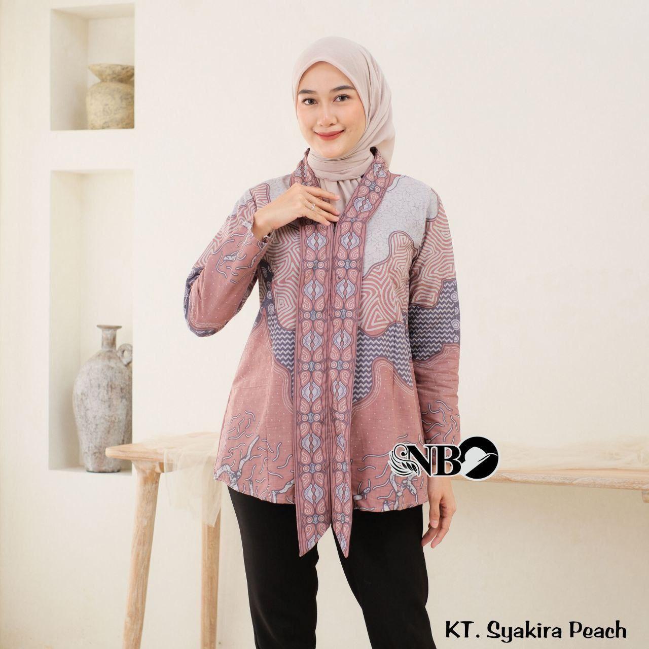 BAJU BATIK ATASAN BATIK WANITA MODERN M,L,XL,XXL asli PEKALONGAN COD Dewasa