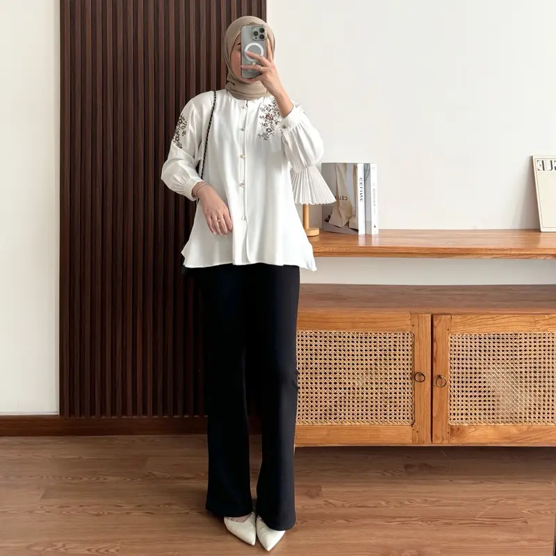GANES BLOUSE SHAKILLA BORDIR 7
