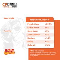 Gambar BOLT DOG BEEF & MILK PUPPY 20KG 25X@800GR dari CPPETINDO Official Shop Kota Depok 2 Tokopedia