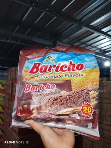 FM Market Baricho snack sereal rasa coklat dan strawberry isi 20pcs