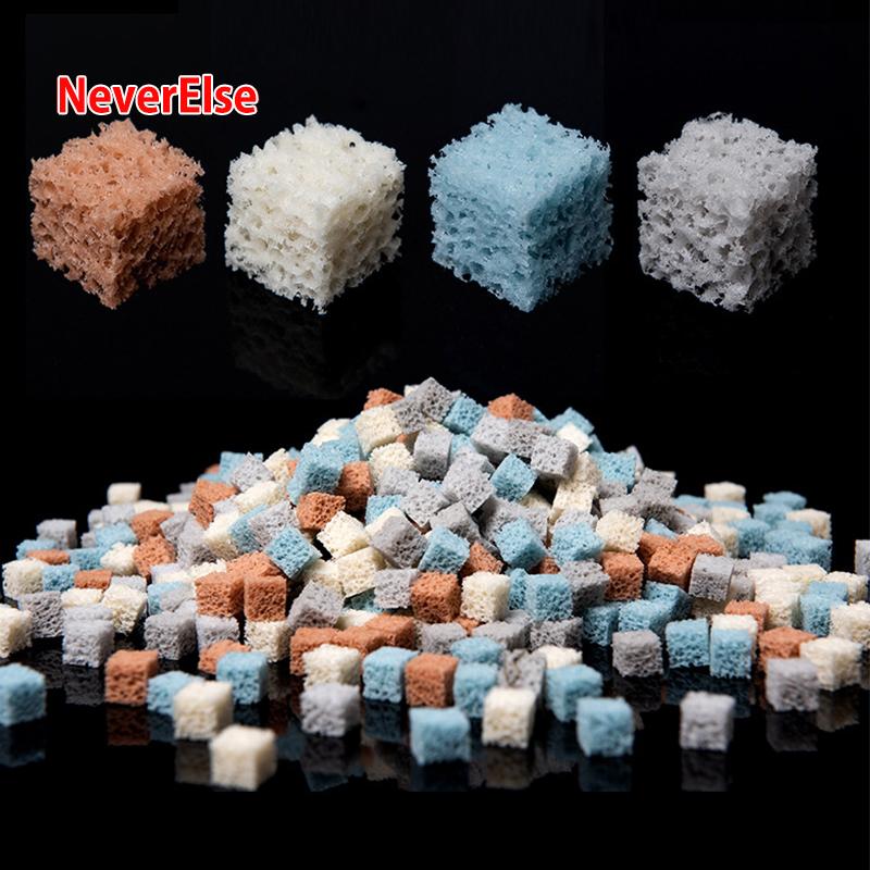 Biological filter treatment, mini concentration set, for aquarium fish tank, Fish Tank, sea fish tank, bacteria ball, material Filter, water purification, fish tank biological filter, high density, fish tank wet purification media, for transparent crystal 3