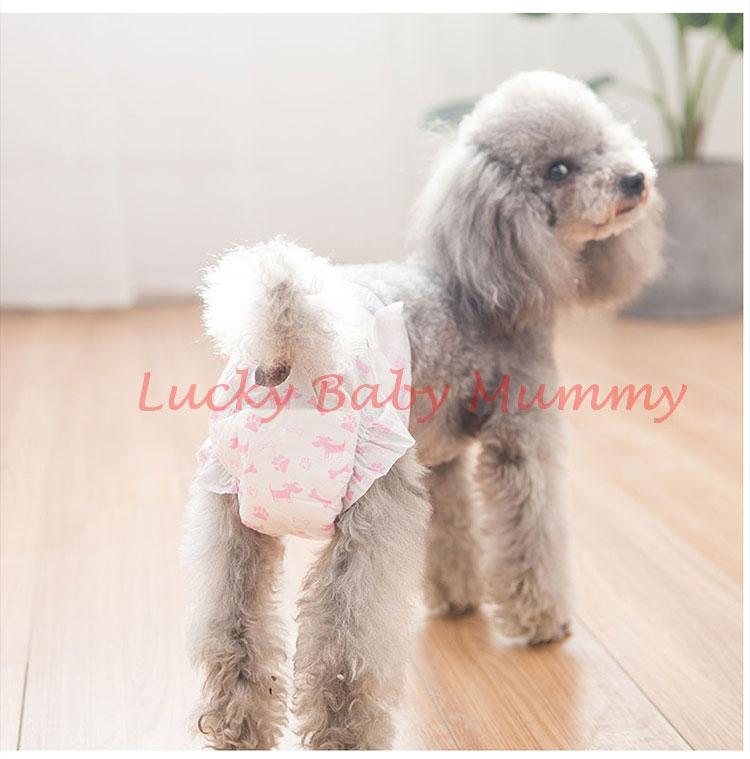 Product Introduction of 【DONO Male/Female Diaper】Dog Cat Pet Diaper Female Male Pets Diapers Absorbent Disposable Antibacterial Deodorizing 35