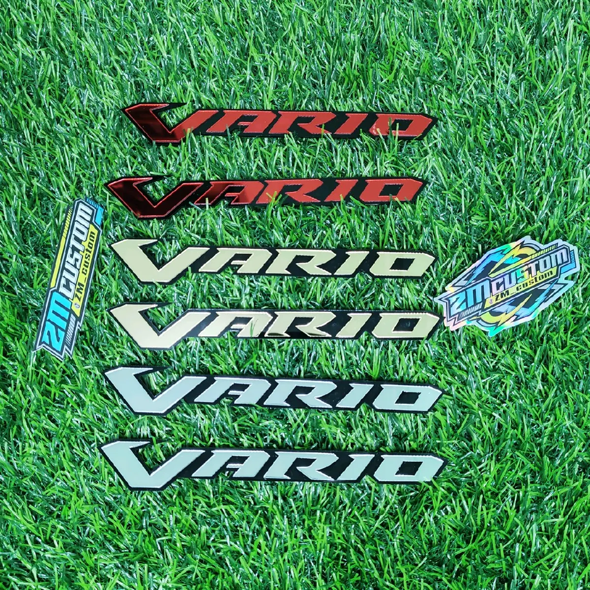 Emblem 3D Emblem Timbul Vario Emblem Akrilik Vario Emblem Acrilyc Vario