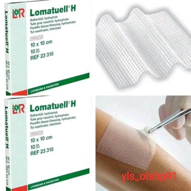 Lomatuell H/ Kasa Steril 10 cm x 10 cm  harga per pcs
