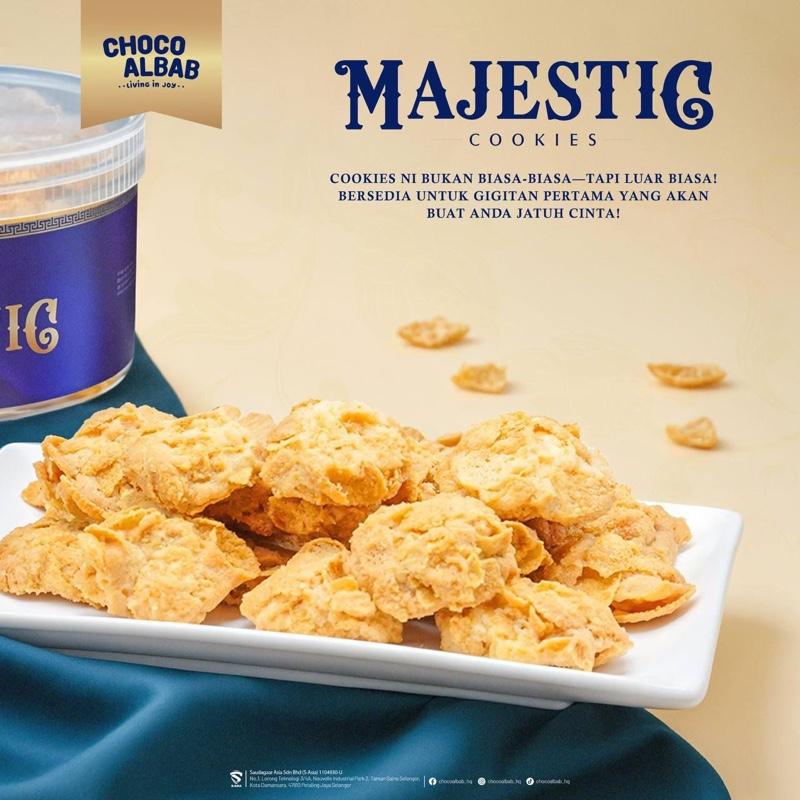 Cookies Raya Logo Majestic Cookies Raya by ChocoAlbab - TikTok Shop Malaysia