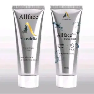 ALLFACE FACIAL FOAM  KEMASAN BARU 100ML PRODUK TER ENDUL PRODUK ANAS ADEL