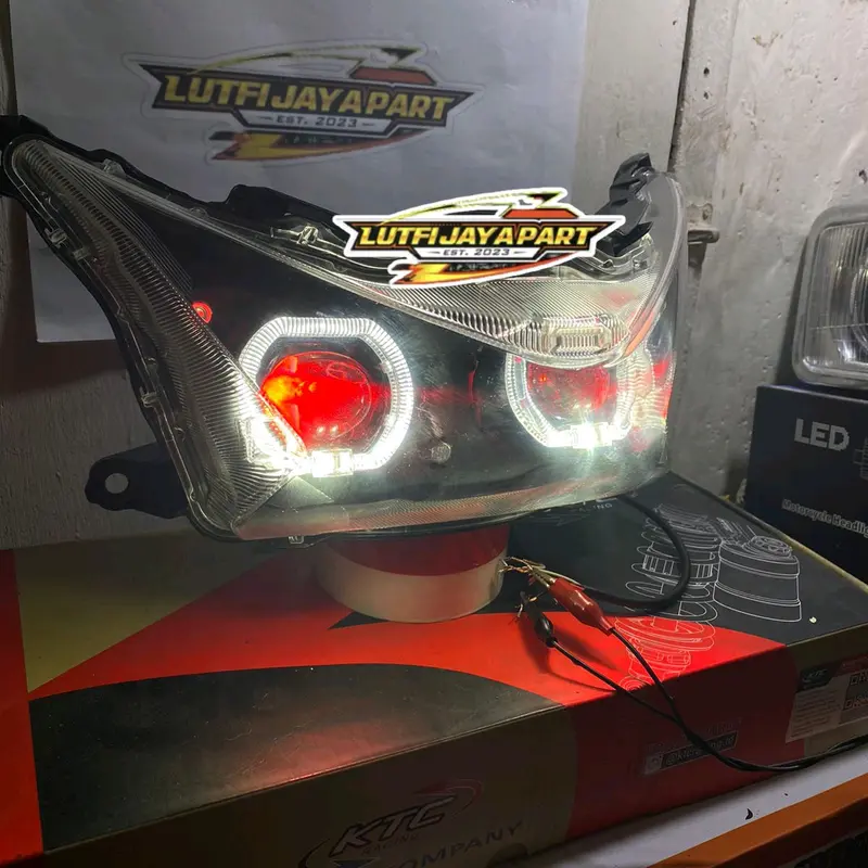 Paket Double Biled Beat Deluxe gen 2 beat kayles cbs 2024 set biled ala 2 pcs super gans cahaya super Terang kualitas Terbaik 2