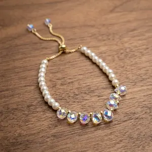 GELANG BATU KRISTAL DENGAN BERBAGAI PILIHAN  180mm x8mm